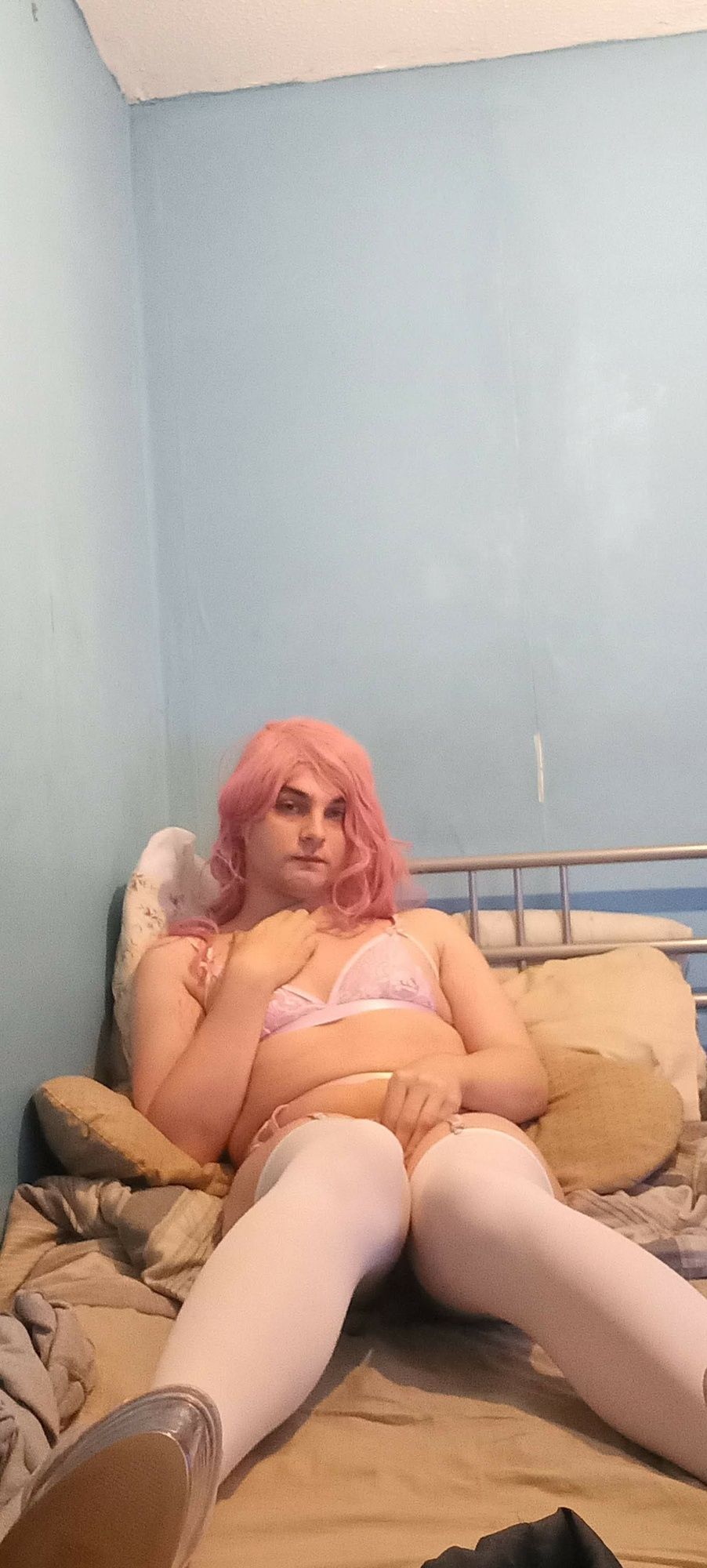 Pink lingerie 