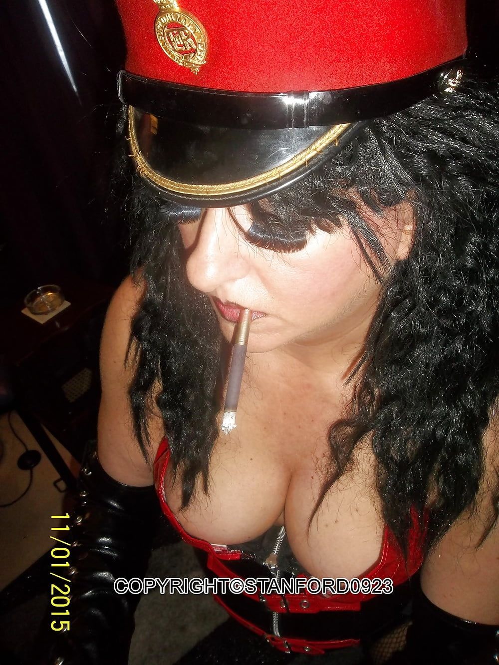 SLUT SMOKING BLACK RUSSIAN  #2