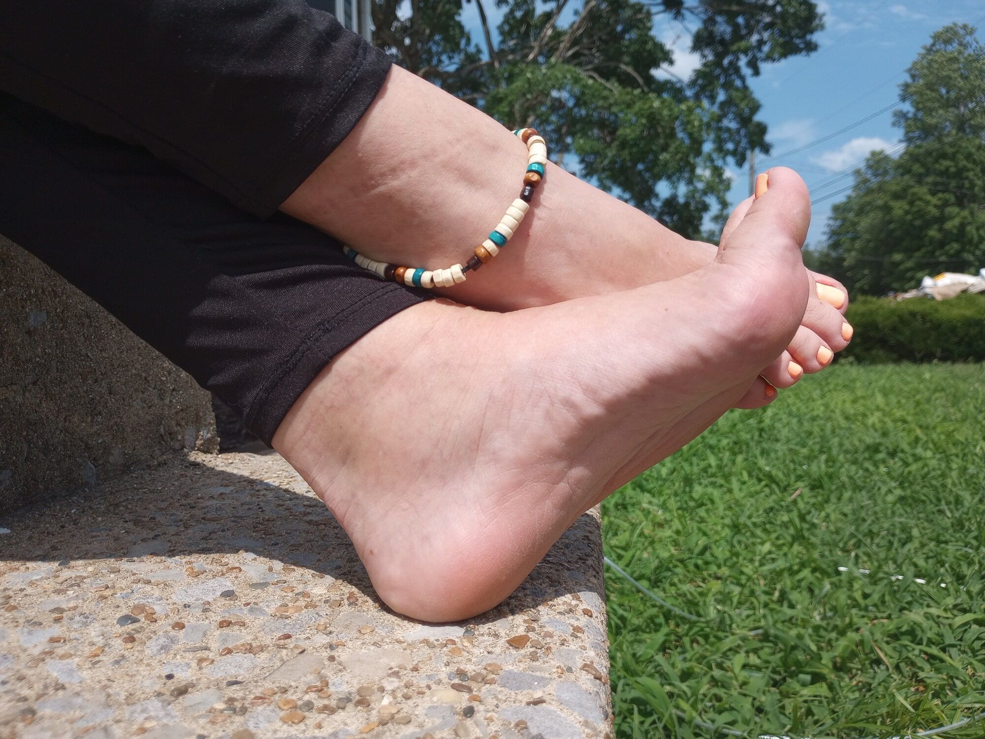 Showing Off Her Anklet 2 #6