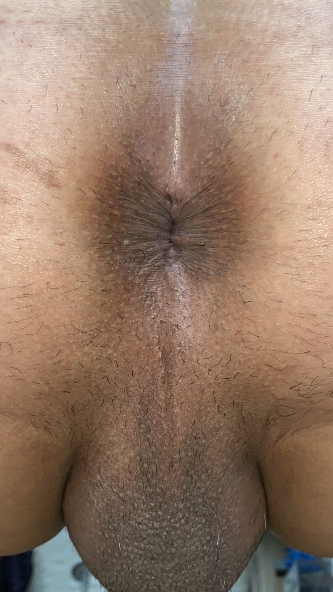Close-up of a man's anus #38