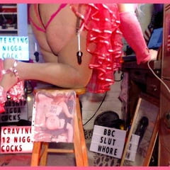 Teasing BBCs rock hard for cum in 9&quot; platform stiletto heels