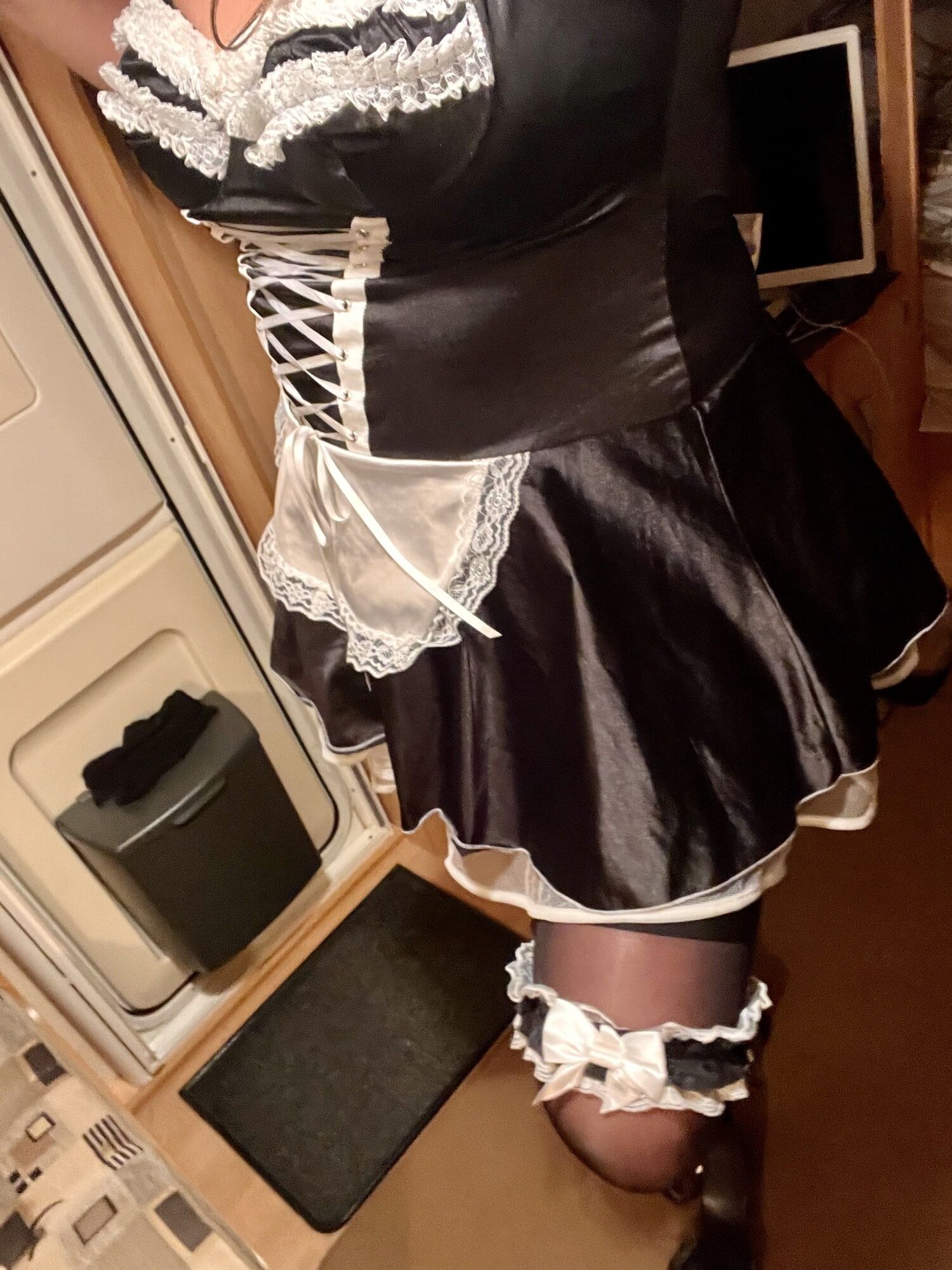 Sissy french maid outfit #18