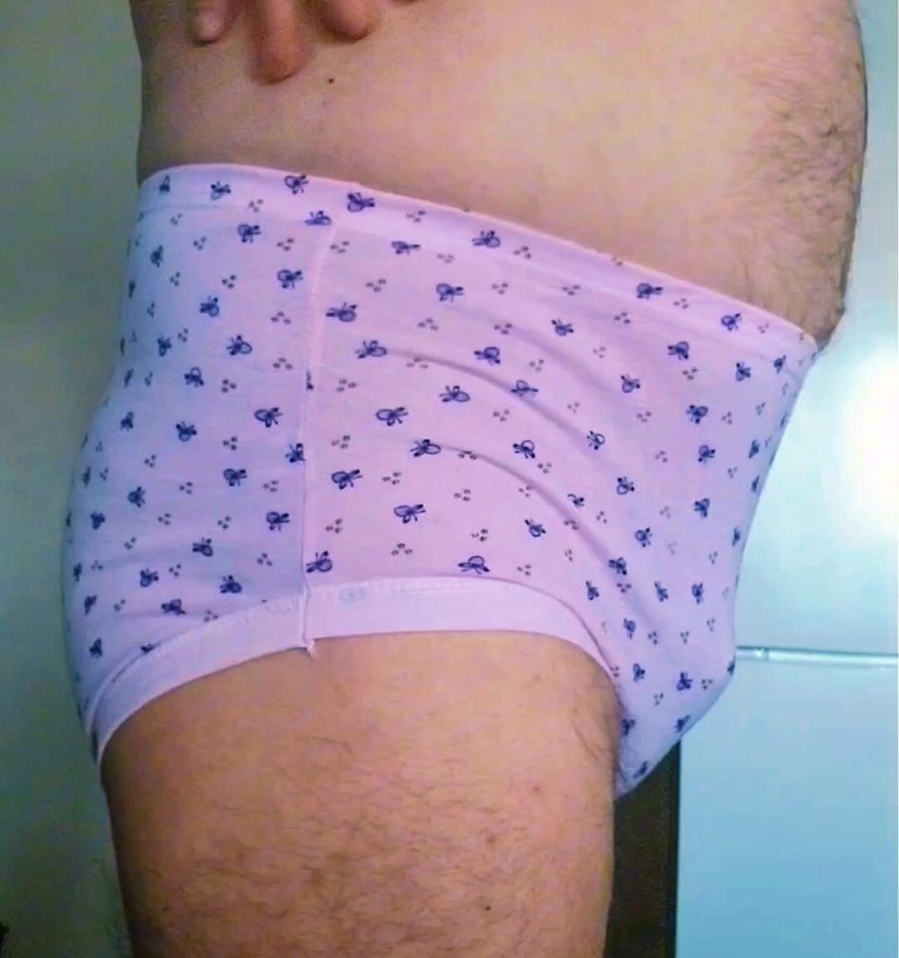 Cotton panties with colorful print from my collection. #15