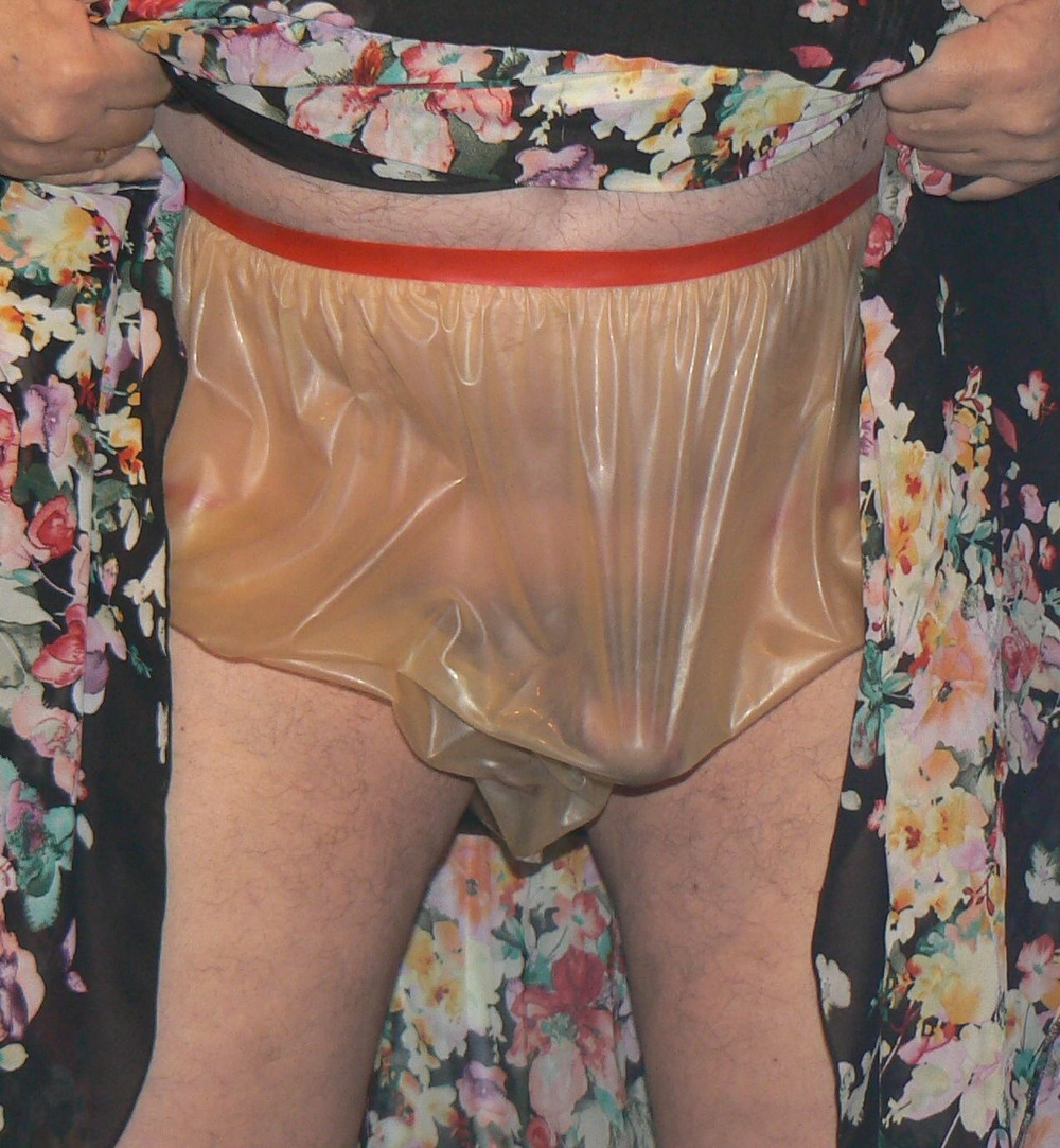 Gummibub in clear Rubber Pants #5