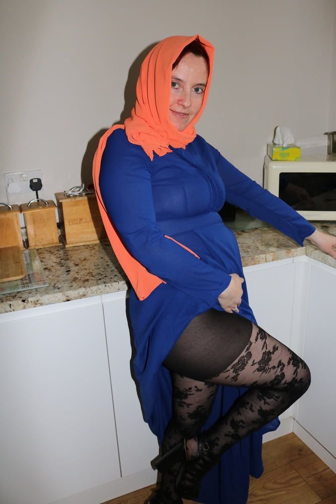 Muslim Hijab and Abaya Pantyhose #17