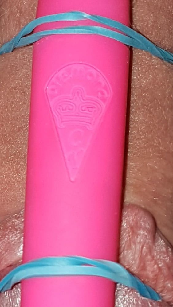 Playing with small vibrator #26