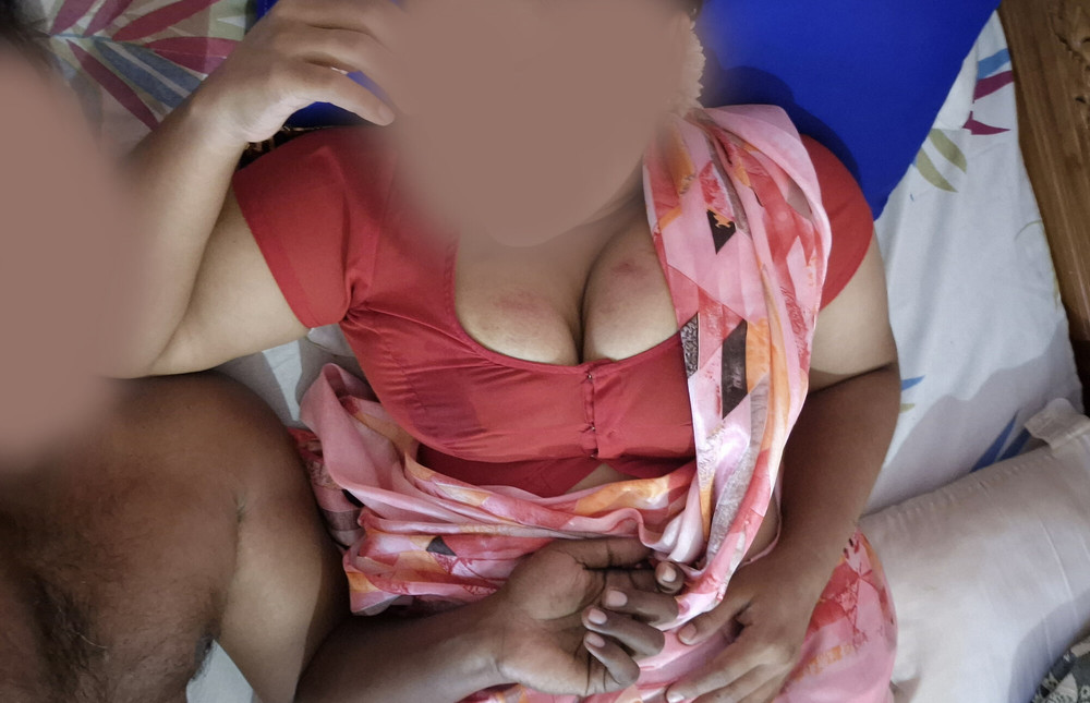 Sexy hot beautiful wife big breasts fucking in saree #4