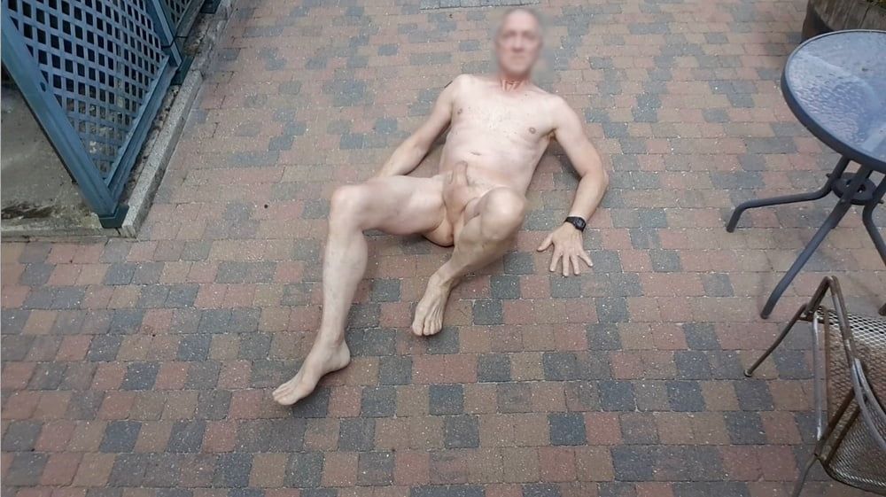 outdoor naked public exhibitionist jerking sexshow #5