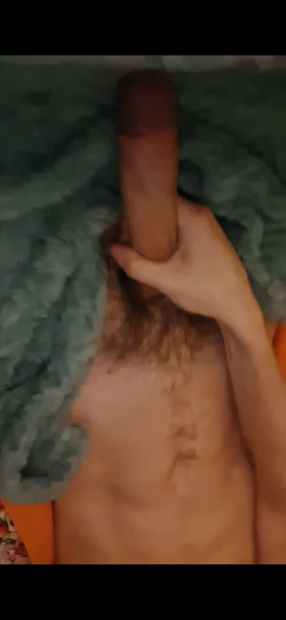 Babyface strokes his big dick