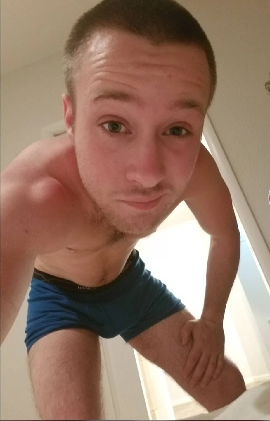 My big white cock