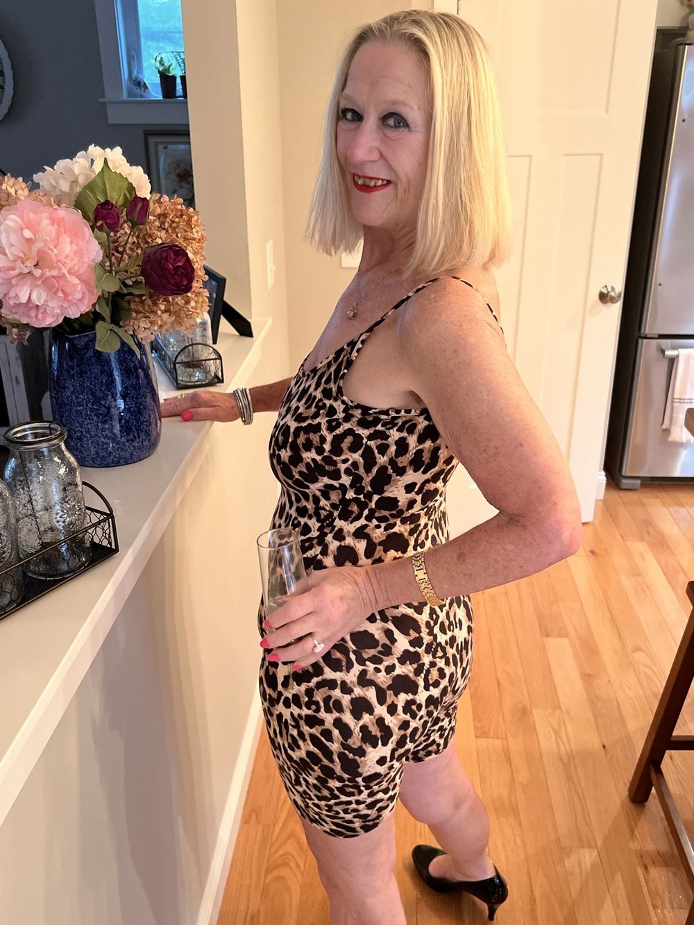 66 YEAR OLD PORN STAR DANIELLE DUBONNET( leopard print) #2