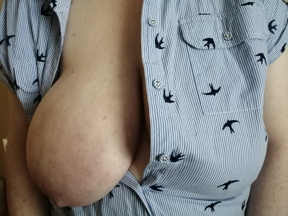 One tit out #46