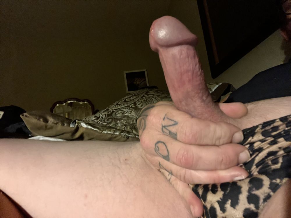 Solo male masturbation wearing panties  #3