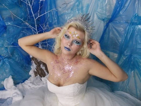 snow queen beautiful photos         