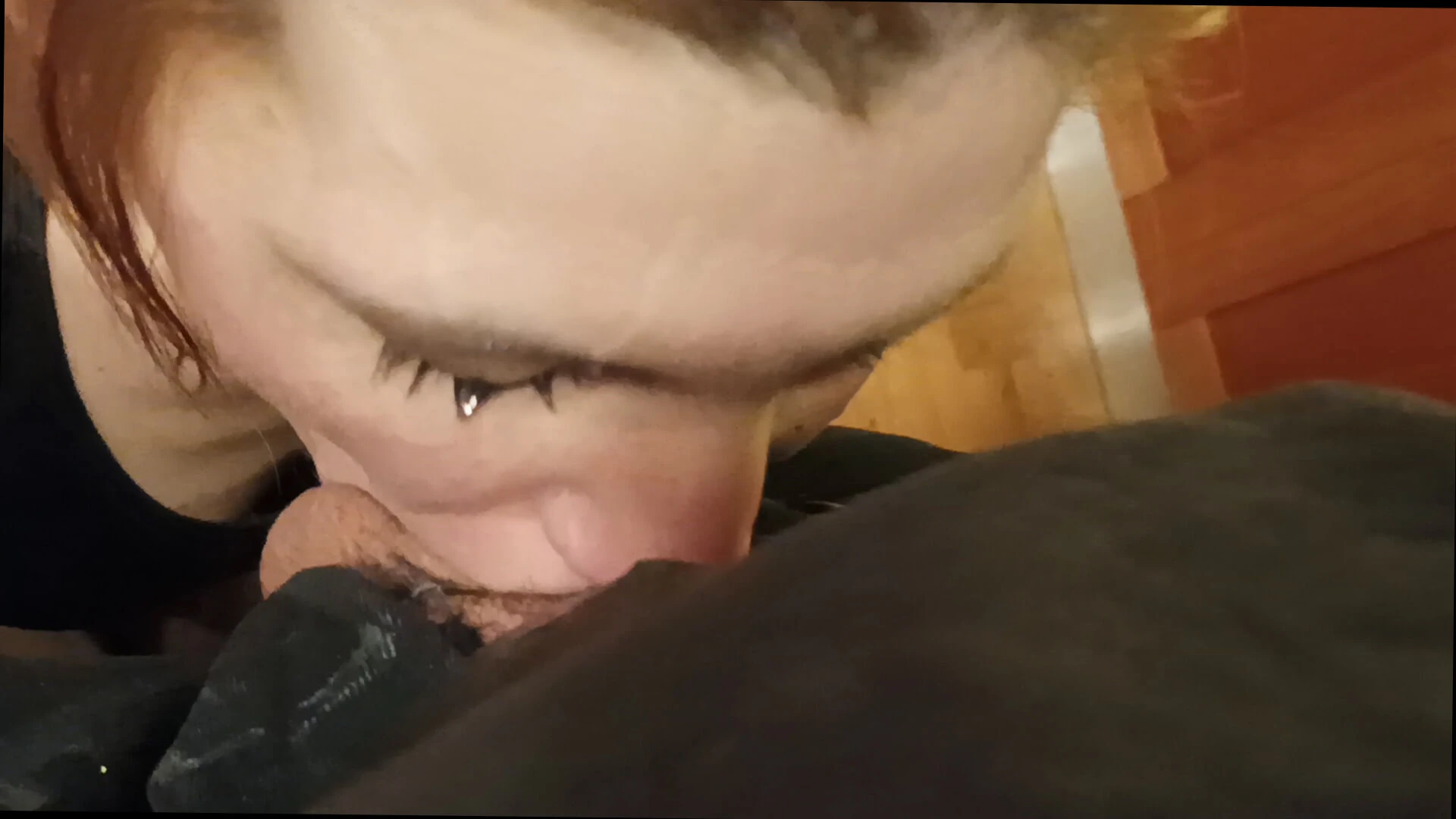 Submissive MILF in her favourite lingerie sucks cock #43