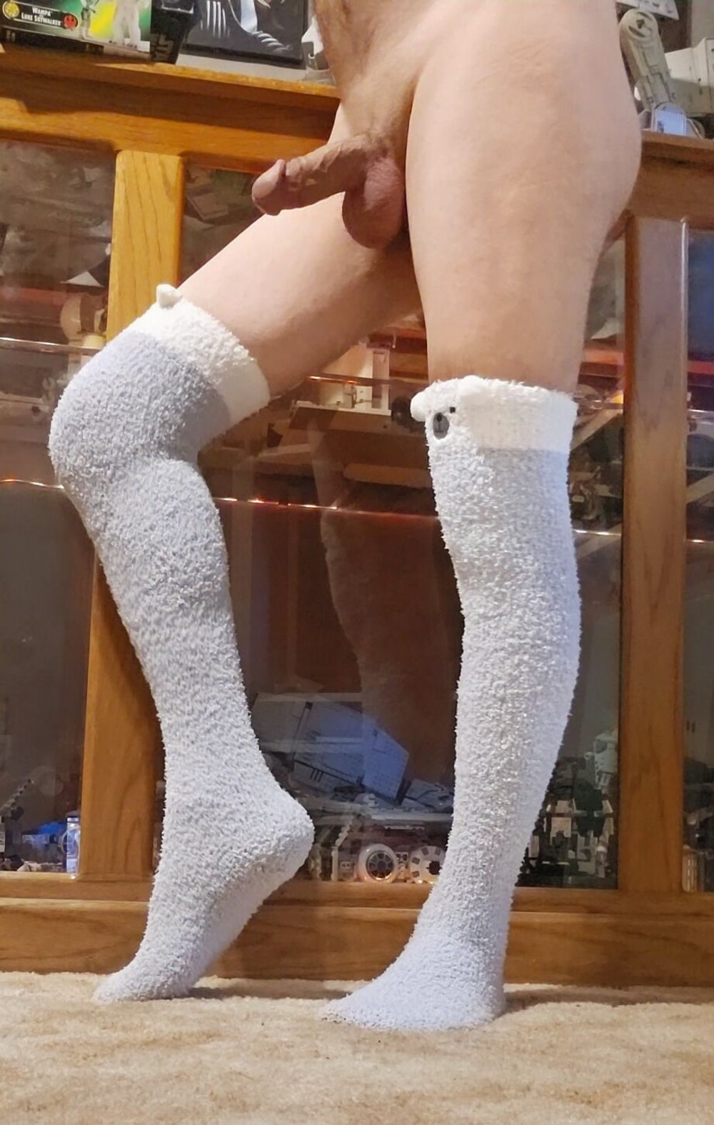 Cocks, socks, tights and butts