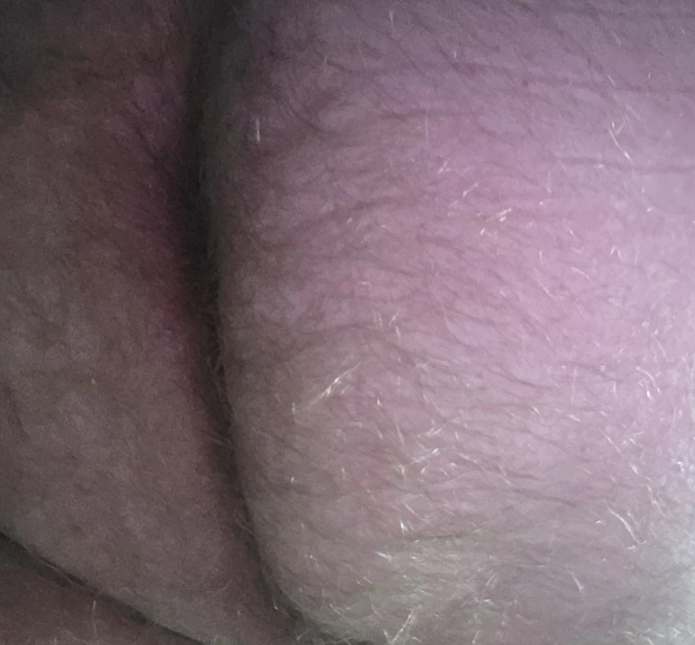 Tied balls and my hairy bum #3