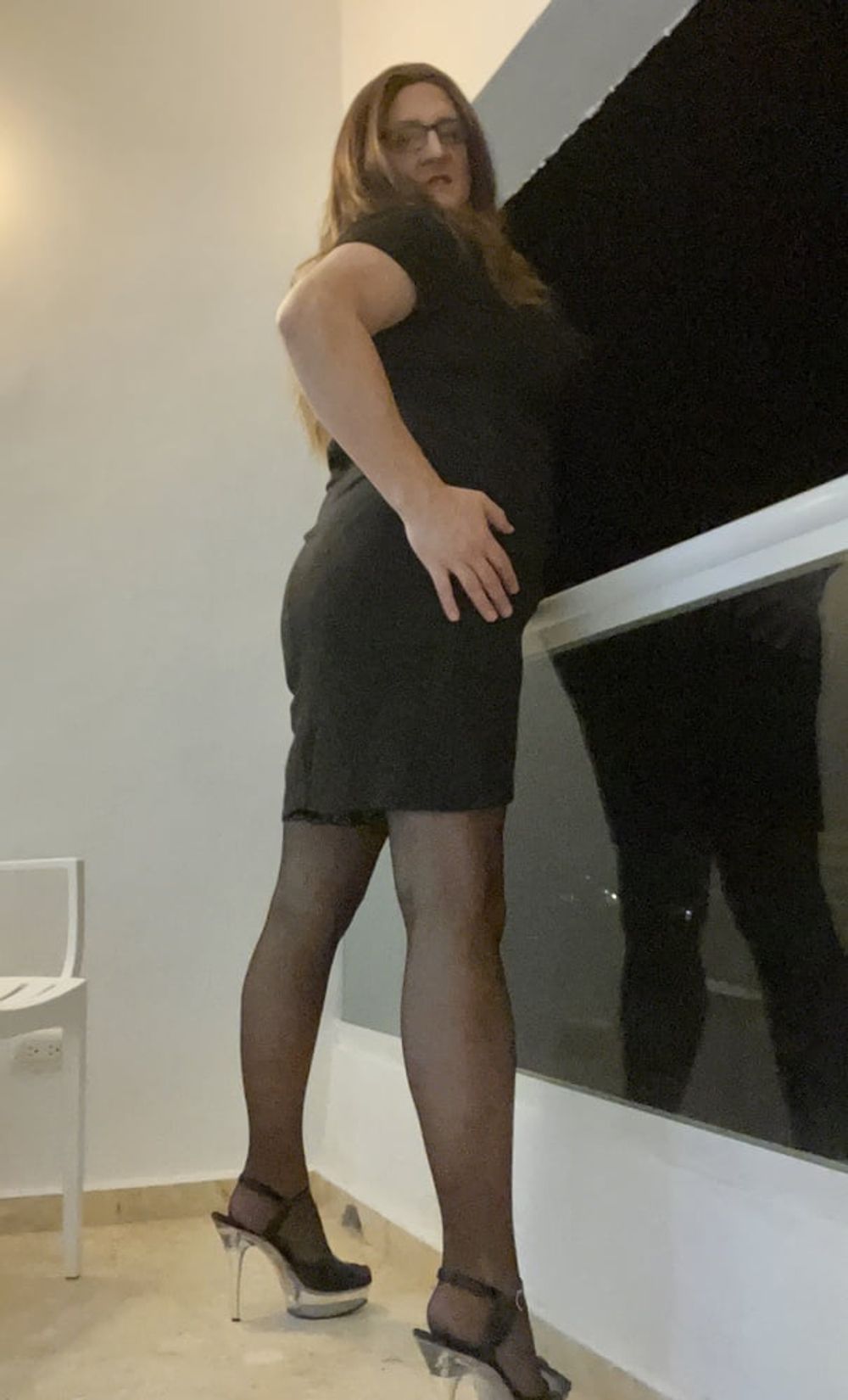 Sissy in black dress #38