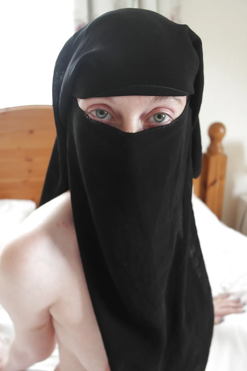 British Wife in Niqab #11