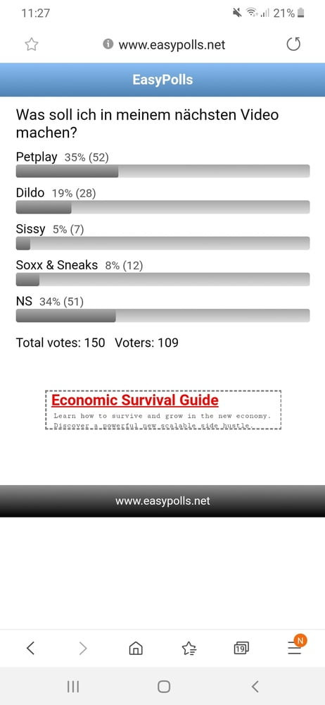 Verspätetes Geschenk an meine Follower