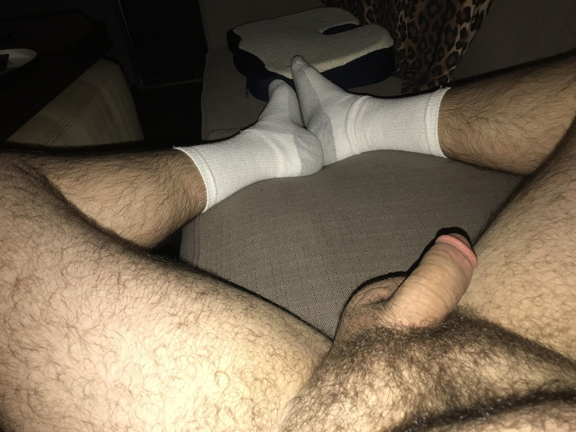 Horny Hairy Naked Briefs and Socks #23