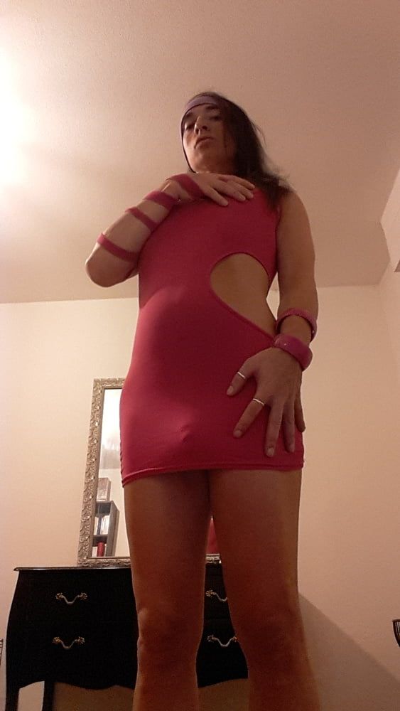 Tygra bitch in pink dress. #37