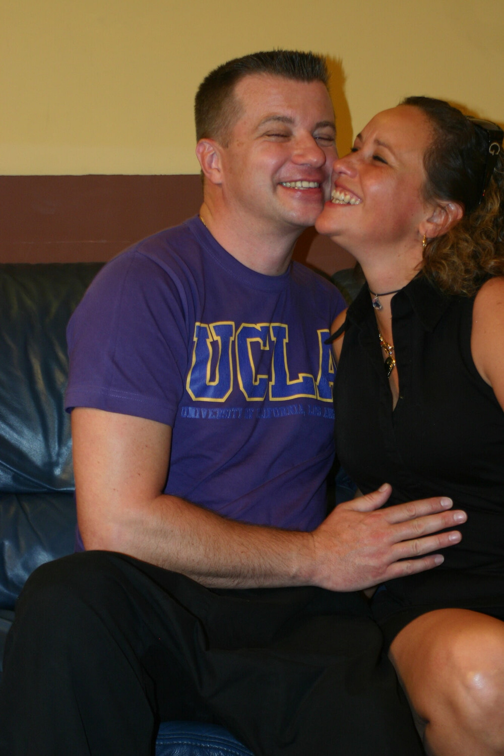 Libertine couple first porn casting #2