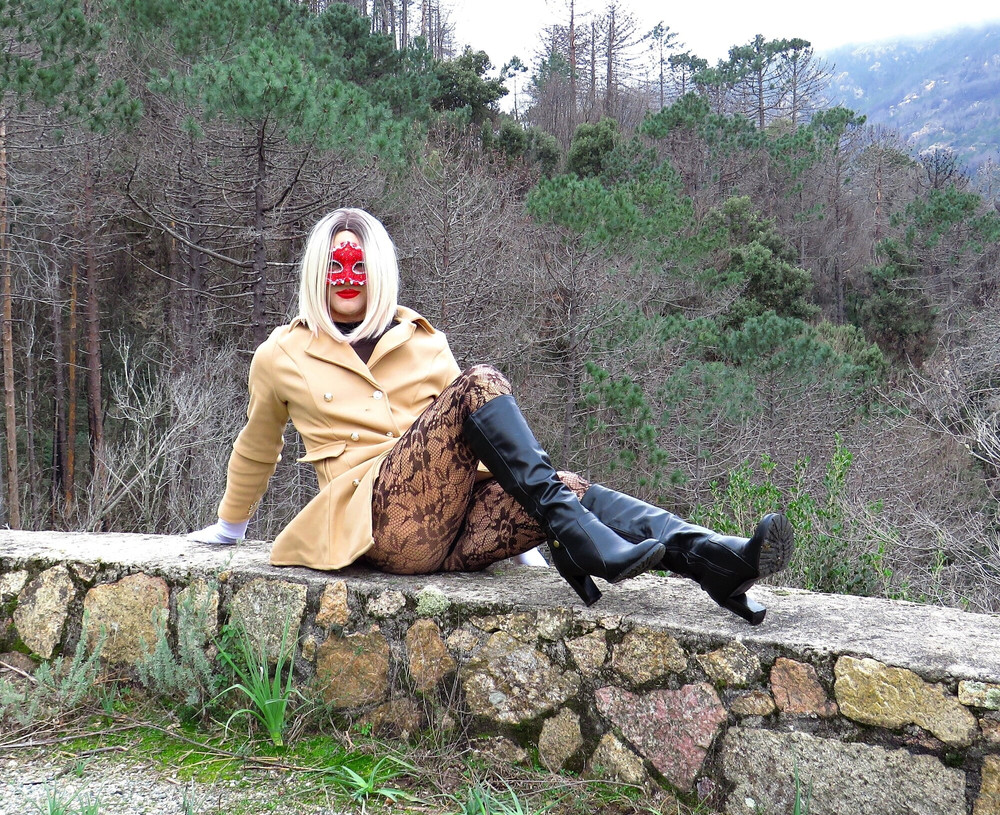 Frill of Lace Pantyhose. Kinky Blonde. #6