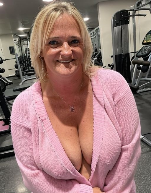 Mrs. Joanne Tanner a Real Public Schoolteacher at the Gym #10