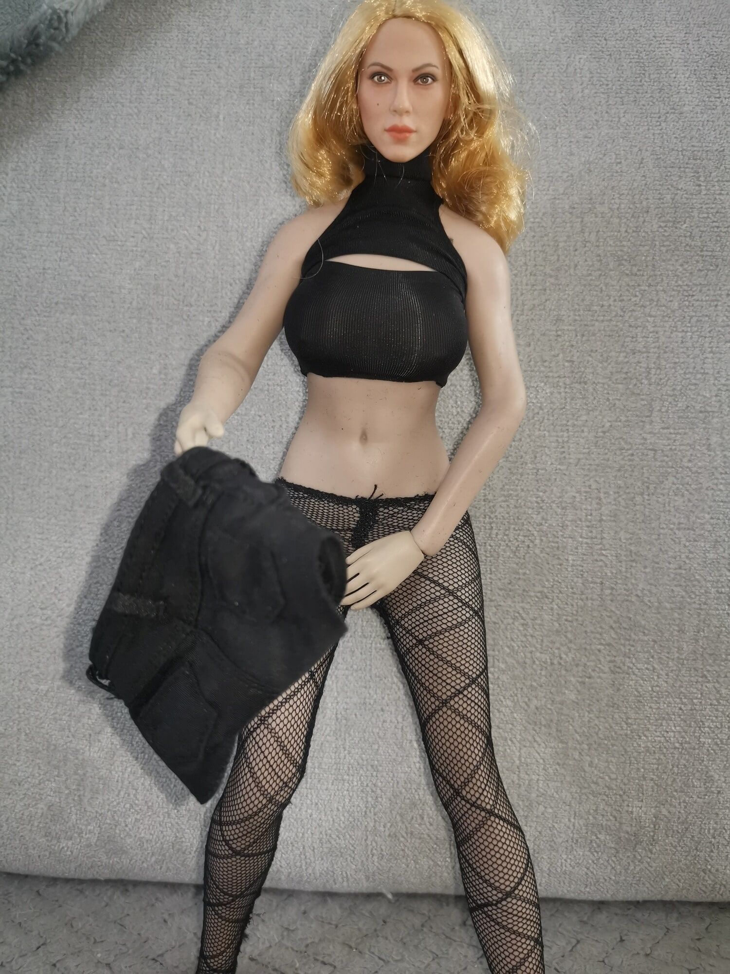 Barbie doll Margo sexy pantyhose show #19