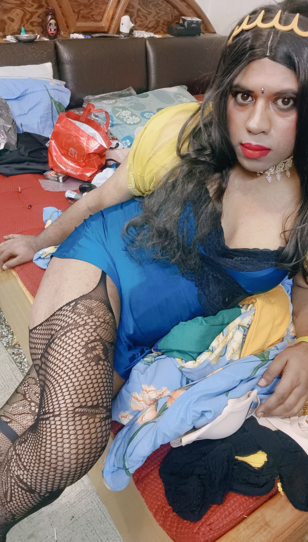 Verronika69 Sexy Desi Queen in Fishnets #39