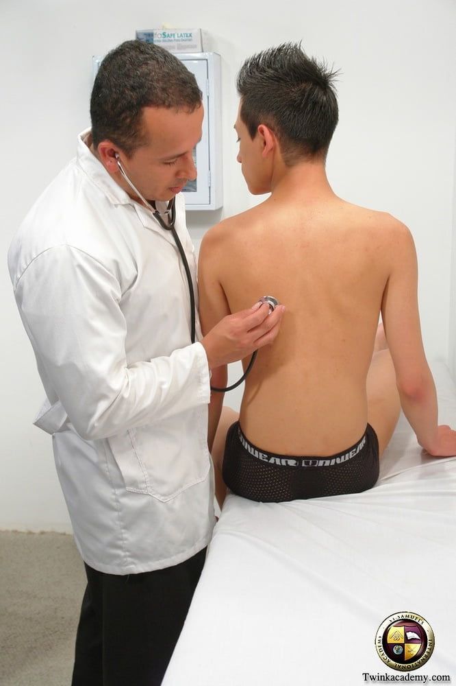 Cristian has hes annual medical exam #14