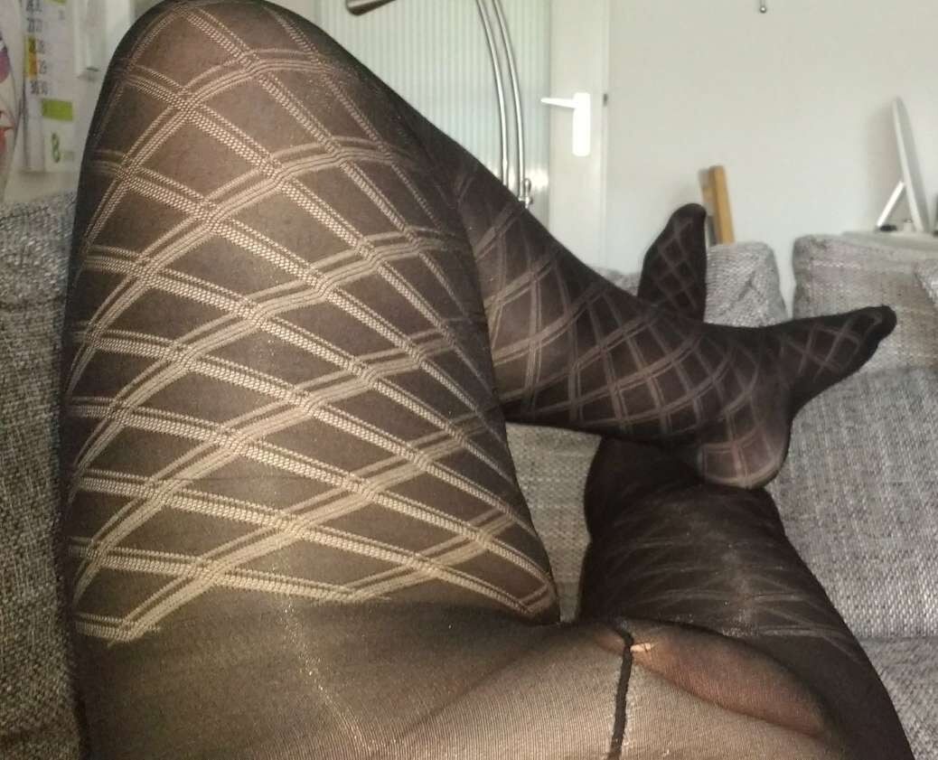 Nylons are sometimes so horny #4