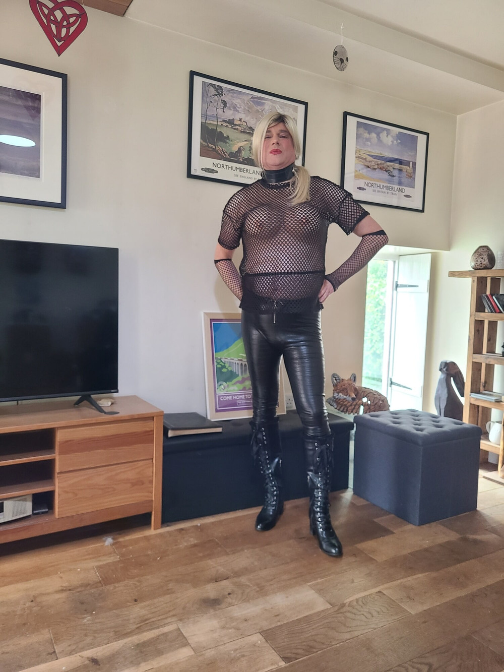 leather sissy #16