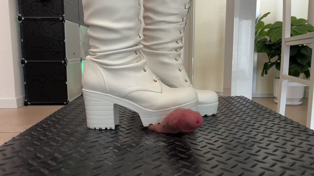 The Smashing Balls Service in White Tank Boots #7