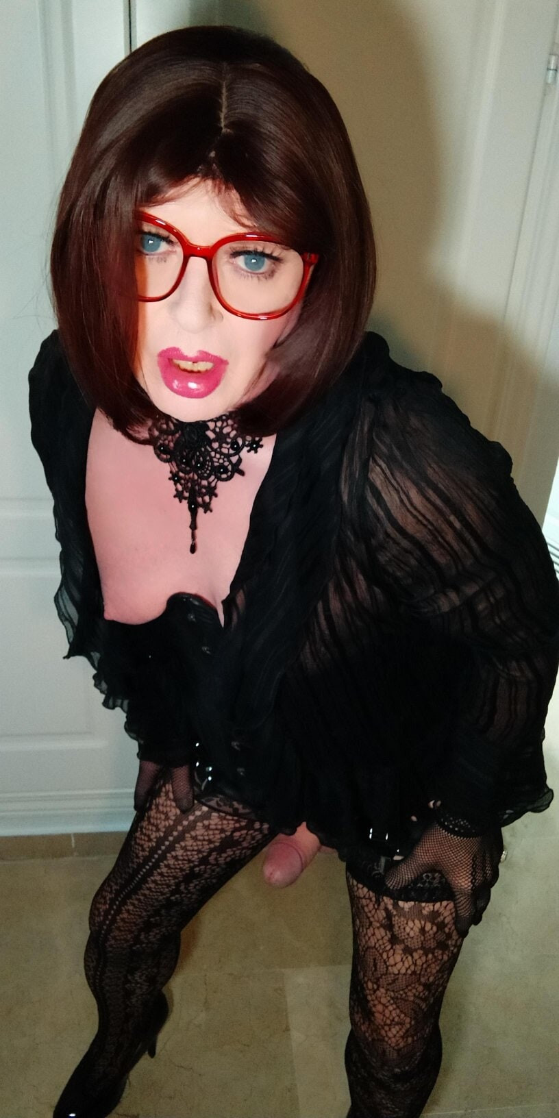 Crossdresser play  #4