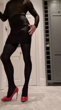 dressed in nylon nice cum shot         