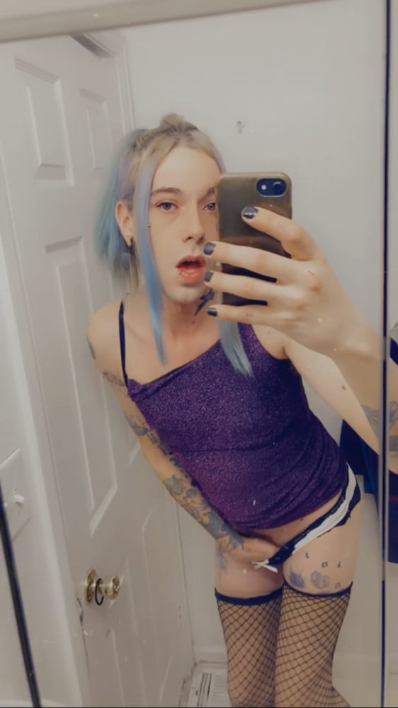 Hot Purple Minidress Slut #32