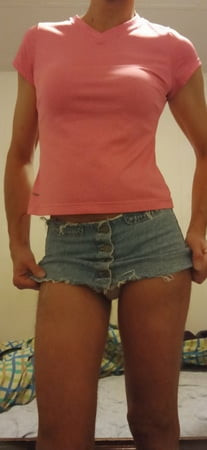 Tranny Lady favorite denim skirt.