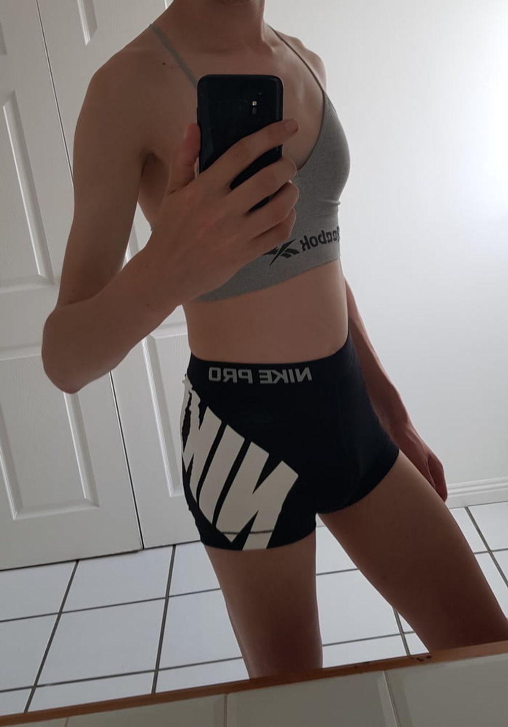 Nike Pro Shorts + Reebok Bra #25