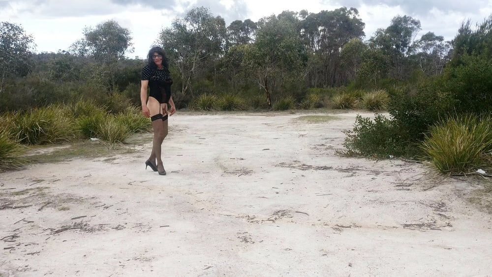 Crossdress Road trip- dirty old track #4