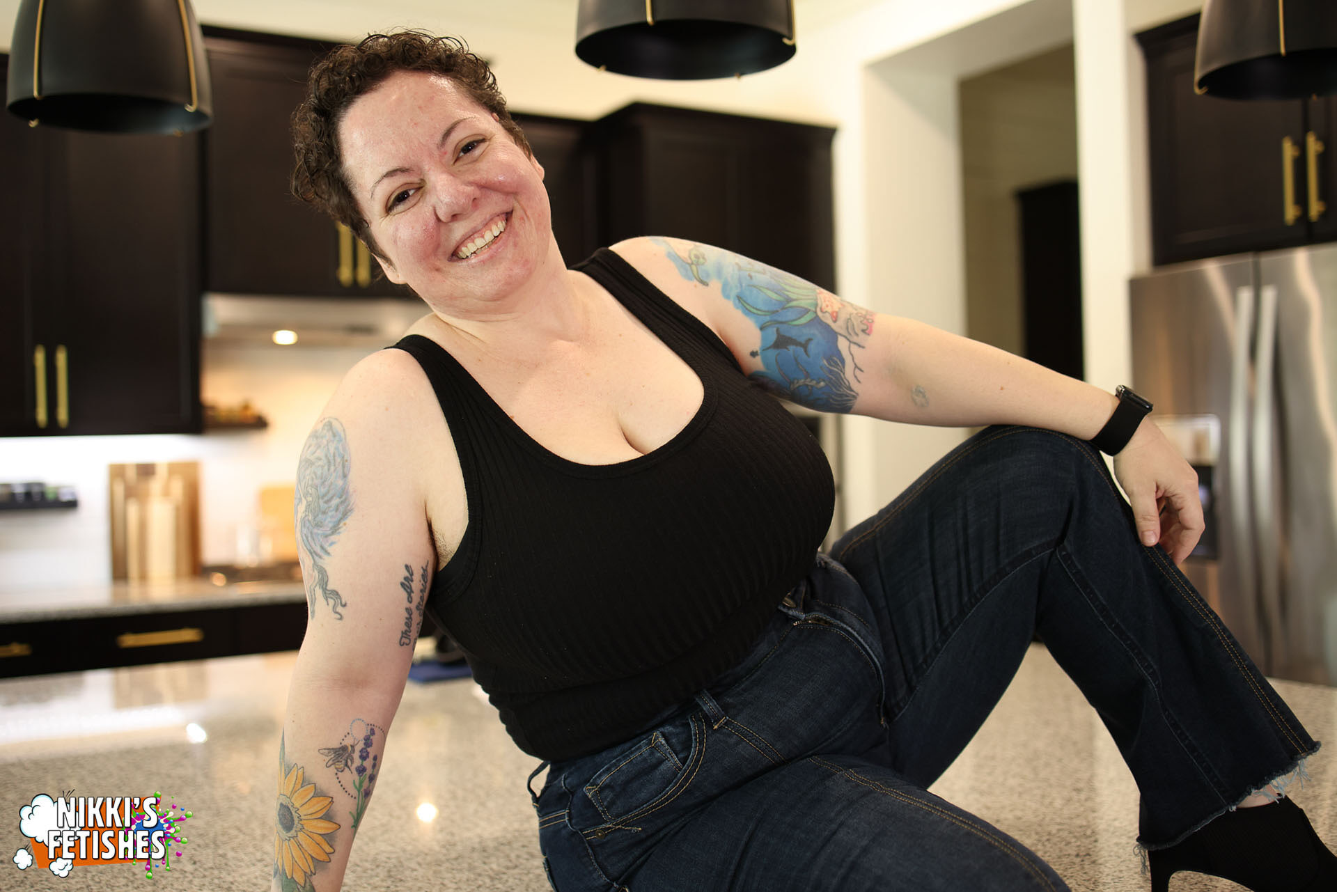 NIKKISFETISHES: Stroke Your Cock For Stepmom's Jeans #6
