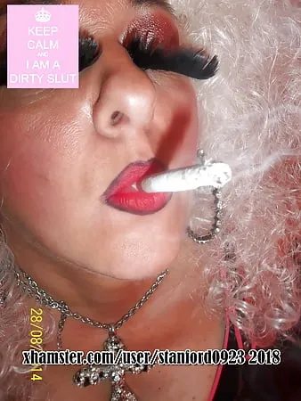 slut smoking st moritz        