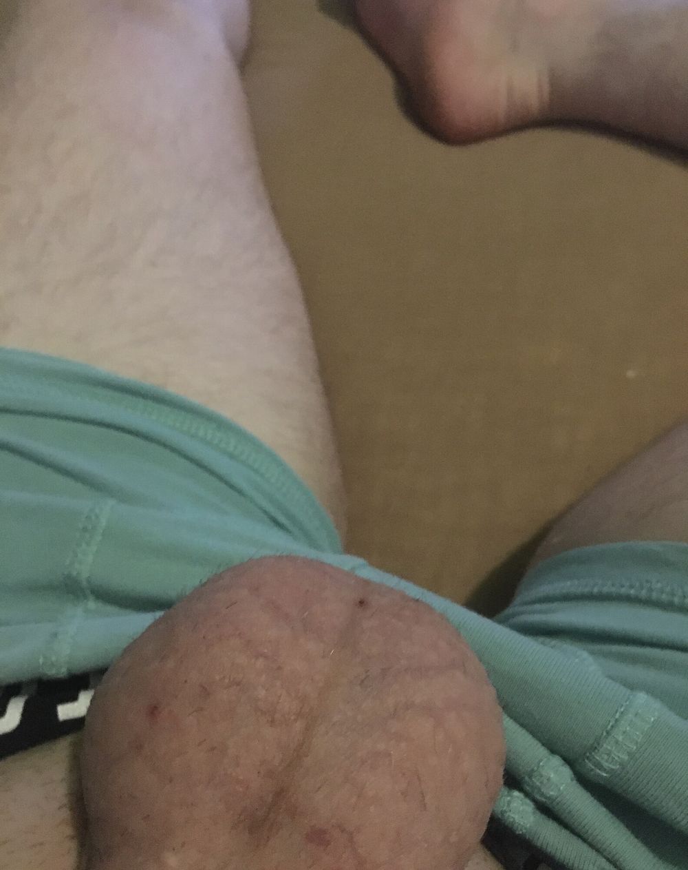 Foreskin Play With Cum Filled Balls  #25