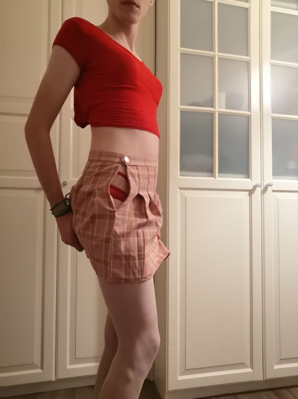 Femboy Sammy in Red #29