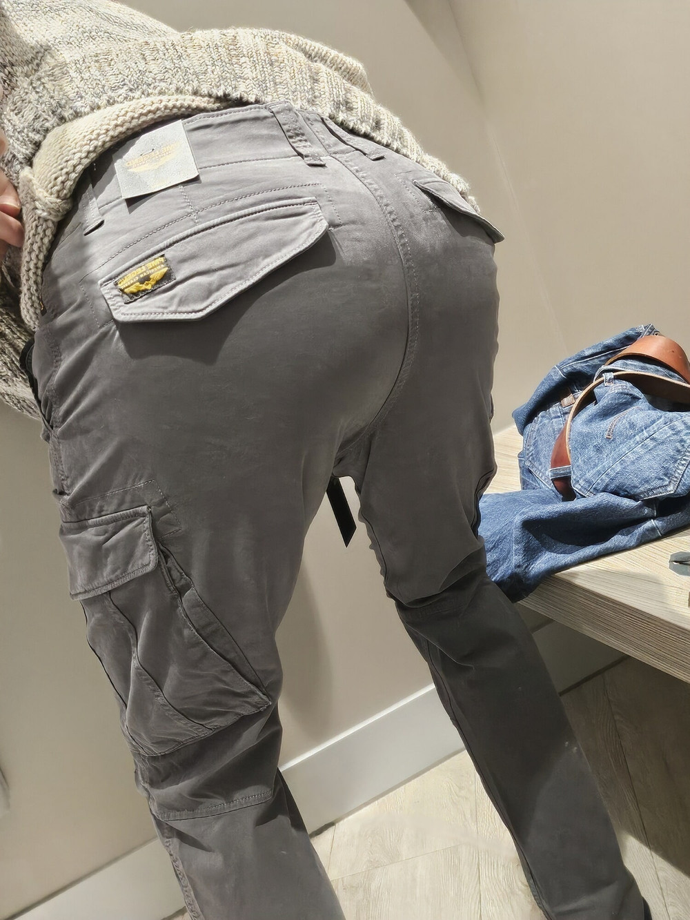 at public changing room #7