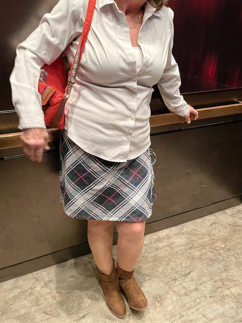 Wife skirt fun #8