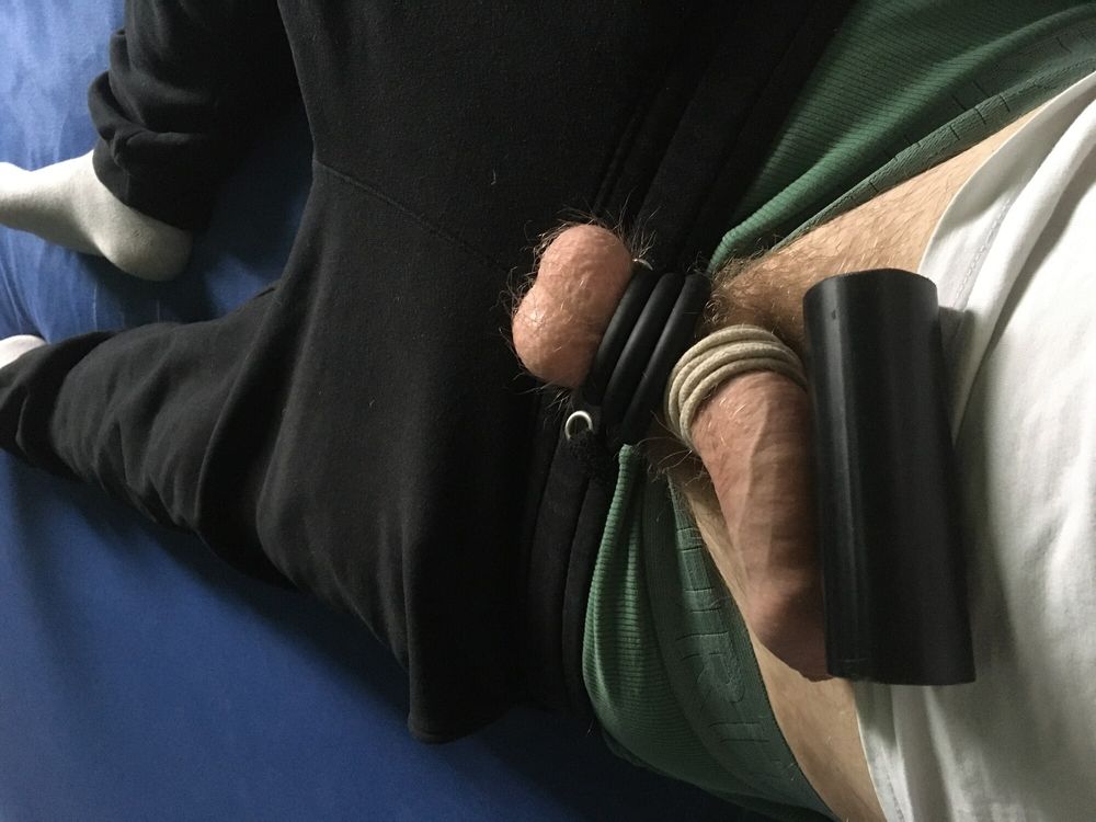 Balls With Rings And Bound Dick With Fleshlights #28