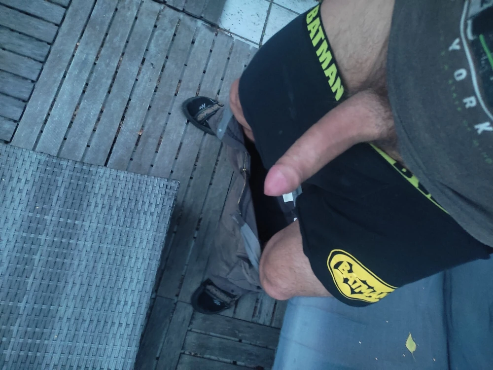 I lower my batman shorts