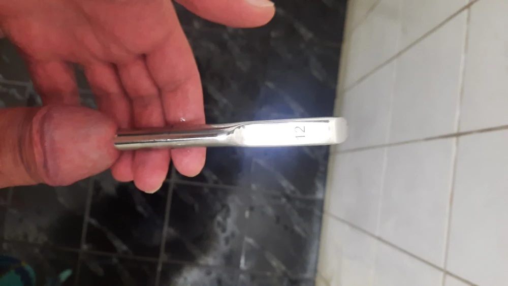 Urethra souding and cum. #4